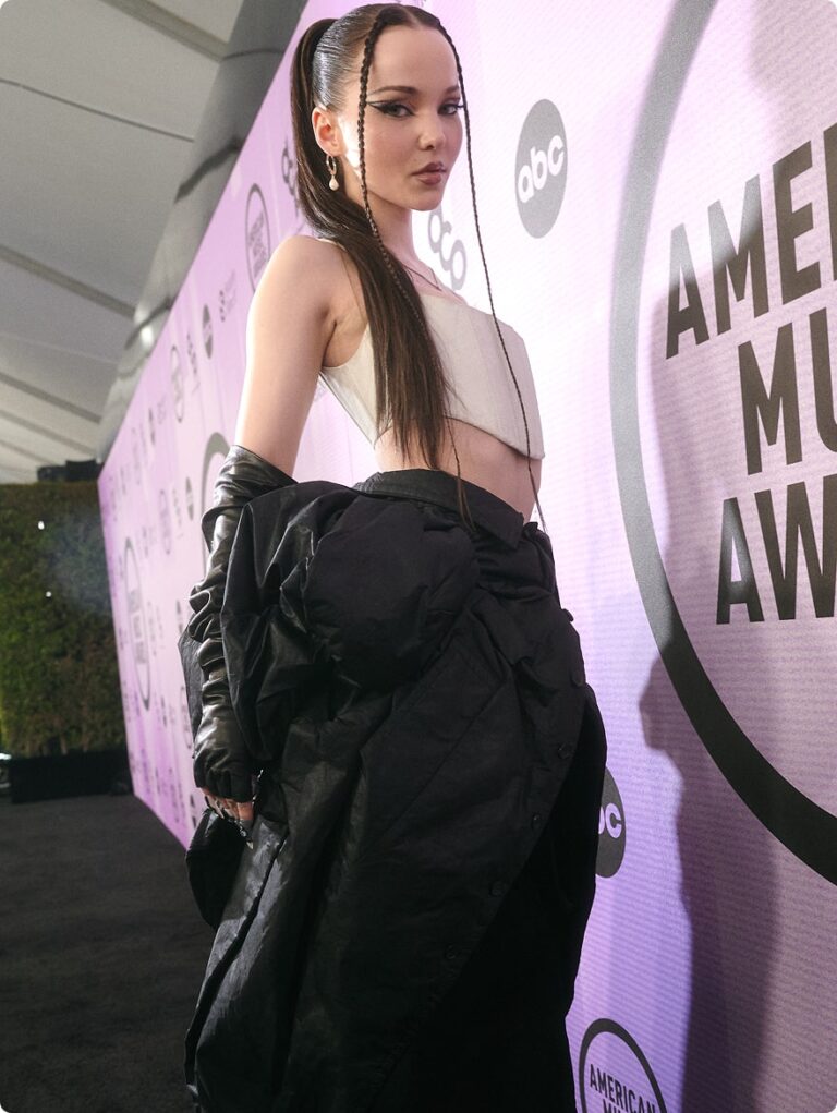 Woman posing for the camera