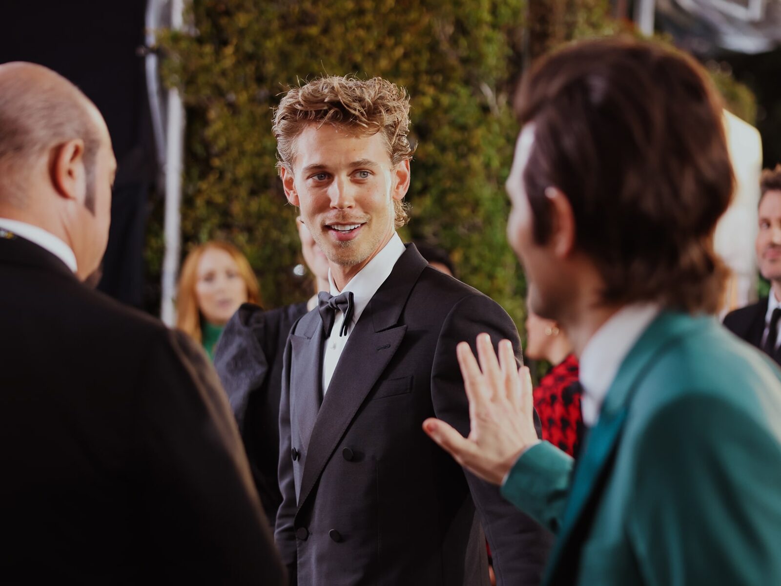 Austin Butler & Adam Scott, 2023 Golden Globes