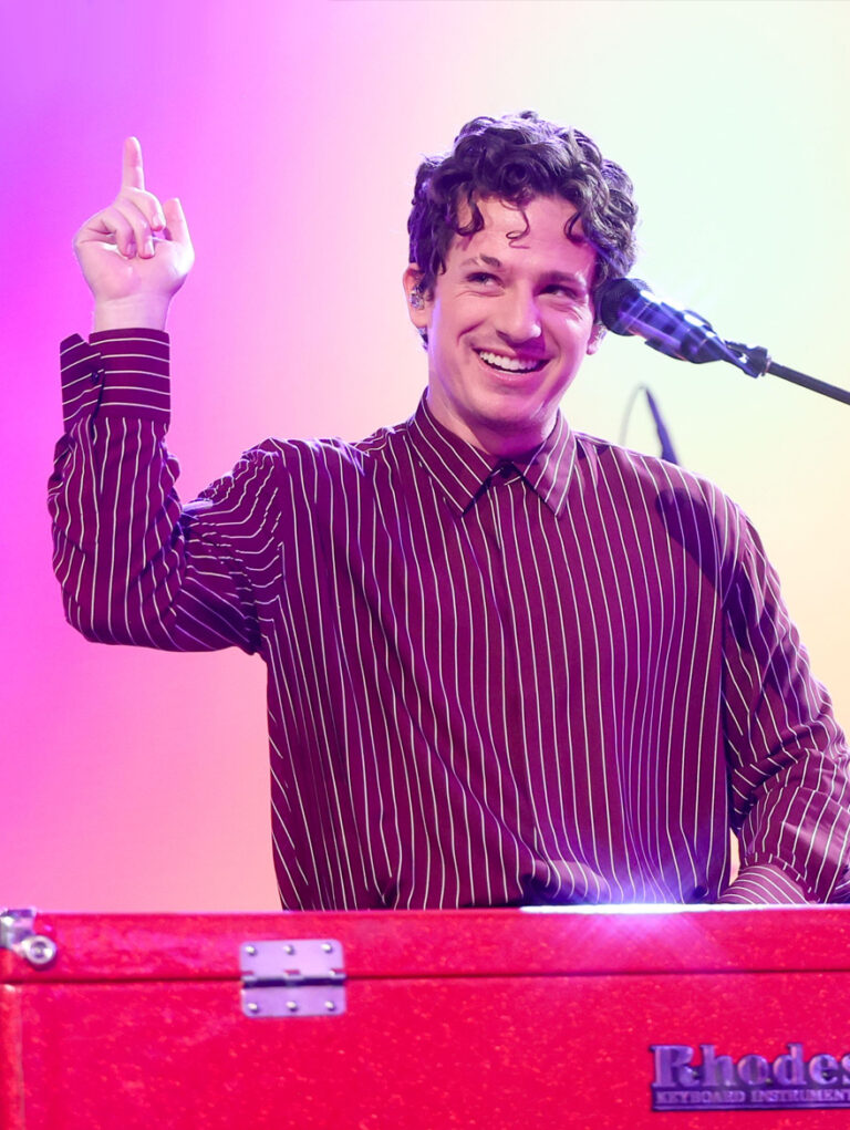 Charlie Puth performing