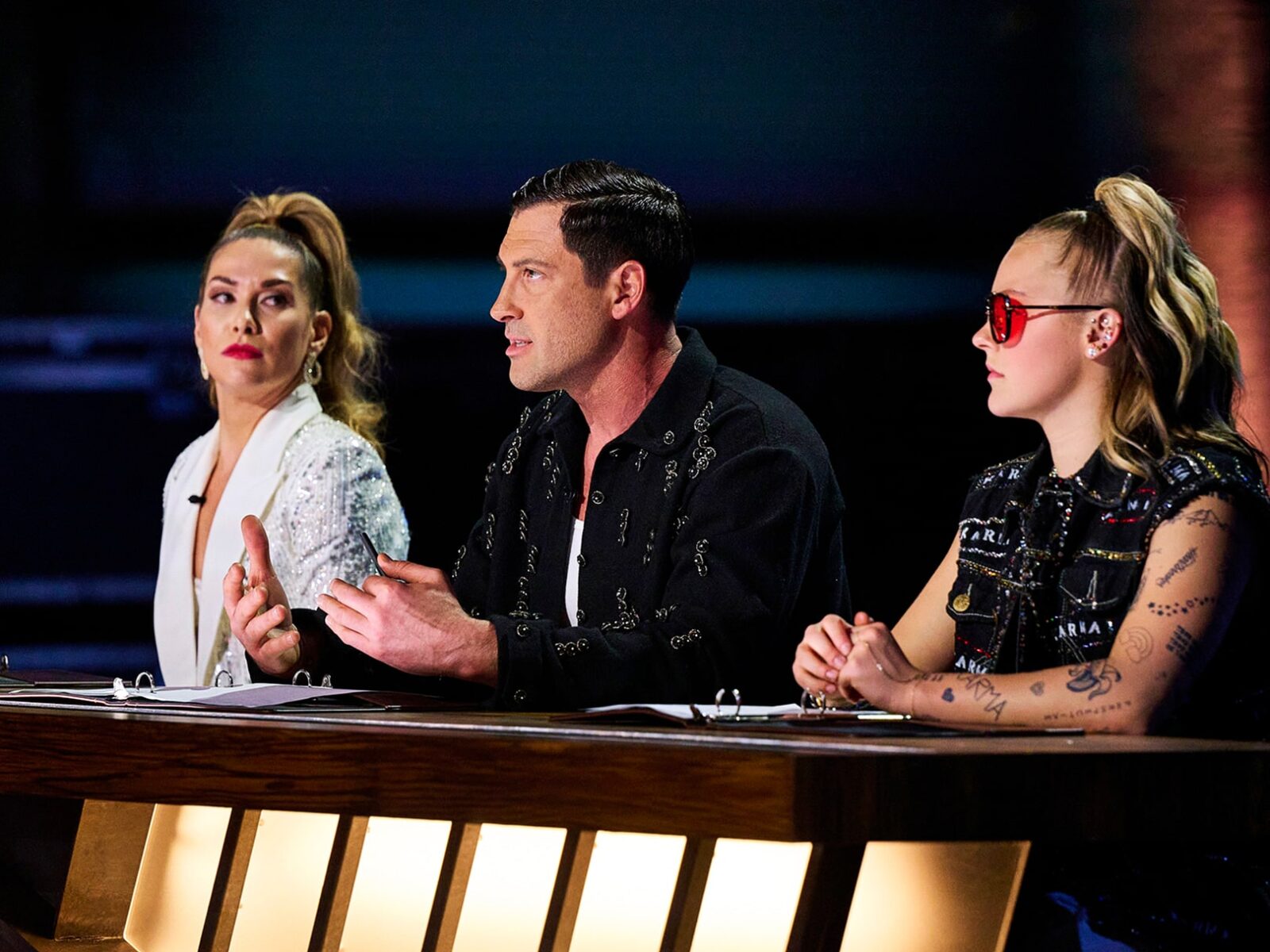 Allison Holker, Maks Chmerkovskiy & JoJo Siwa, S18