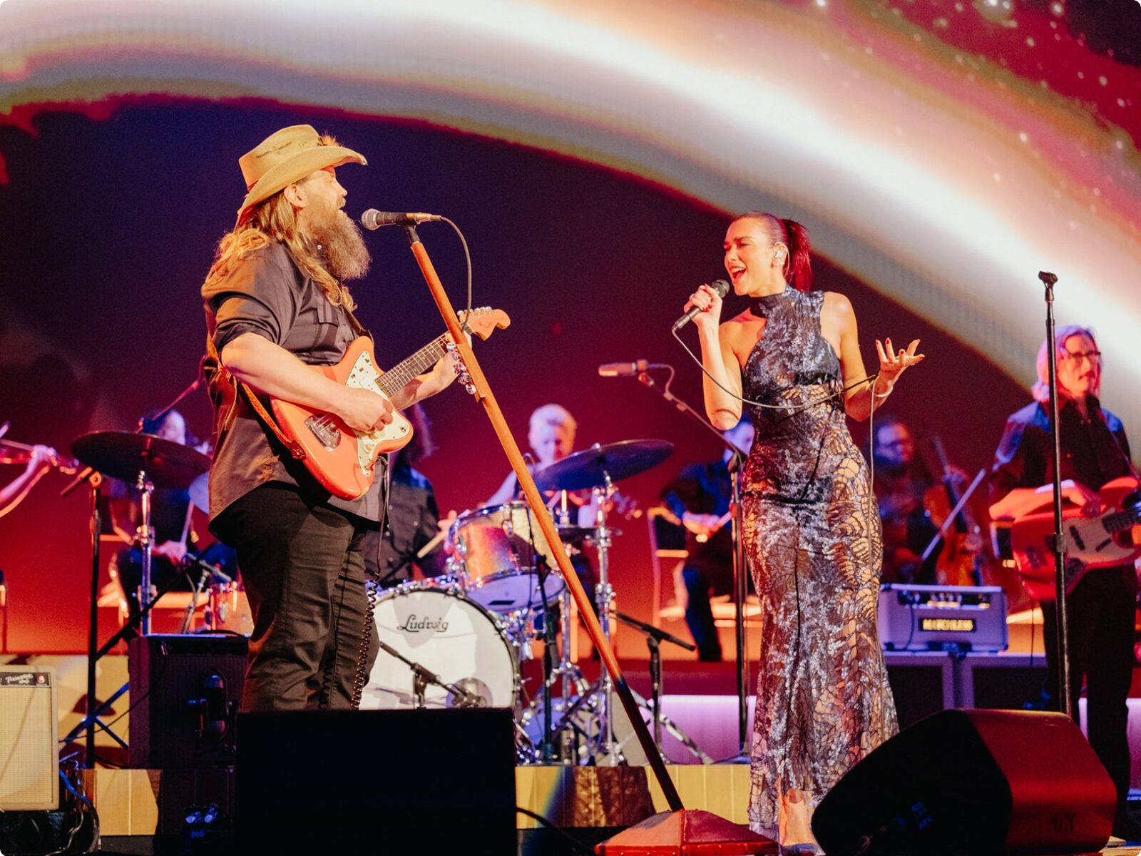 Chris Stapleton & Dua Lipa, 2024 ACM Awards