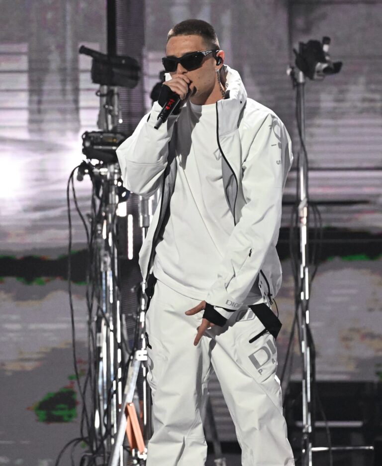 Man performing on stage