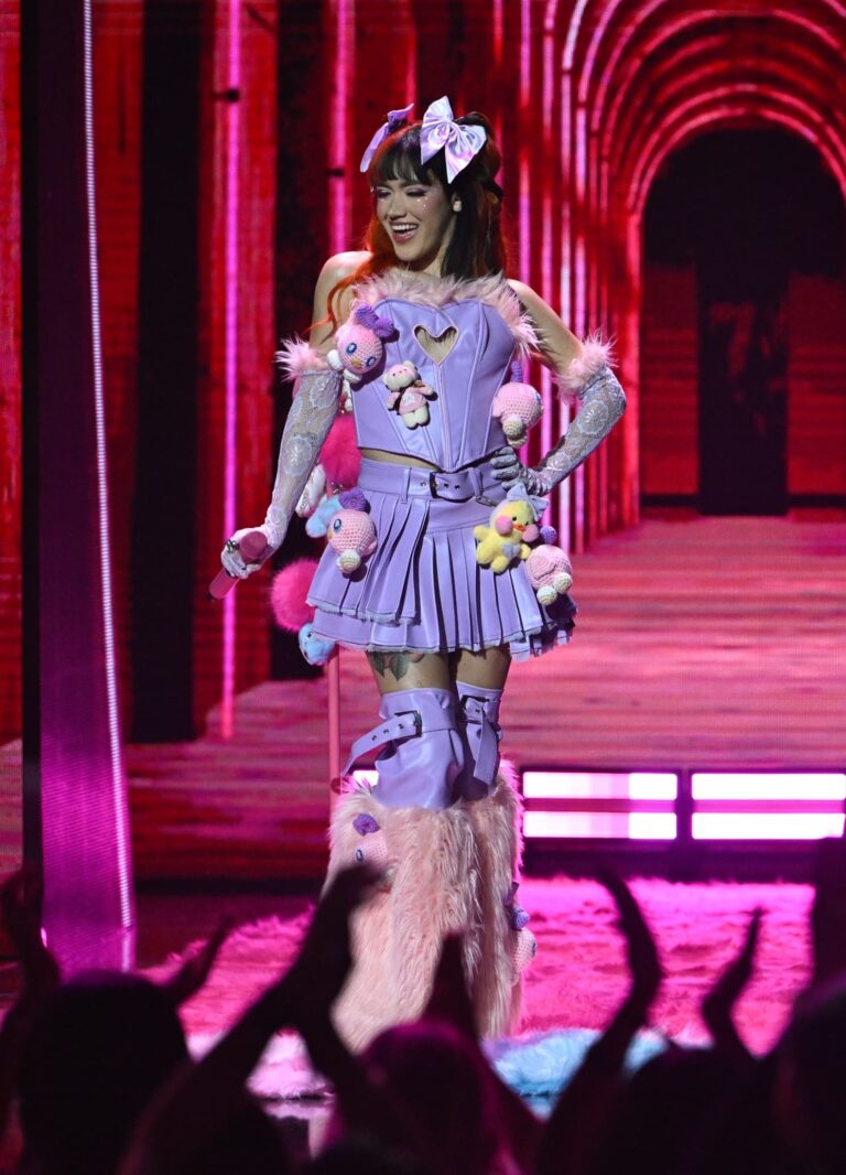 Woman dancing on stage